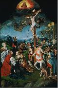 Jan Mostaert The Crucifixion oil painting reproduction